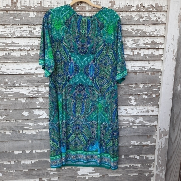 🌟 Studio One Paisley Dress size 2x - Picture 5 of 6